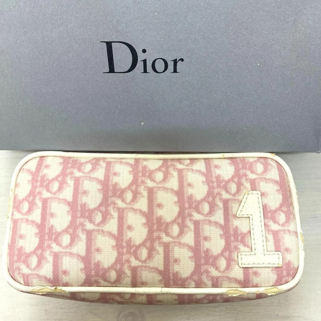 Pochette cosmétique Christian Dior Trotter PVC n°1 rose