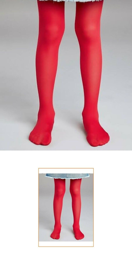 Penti Young Micro 40 Denier Red Color Girl Tights (2-3) Ages Kids Cristmas - Picture 2 of 4