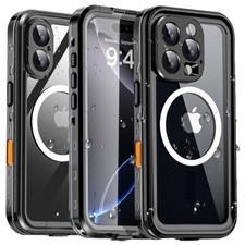 MagSafe Waterproof Case For iPhone 16 Pro Max/16 Pro Shockproof Heavy Duty Cover