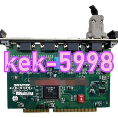 1PC Gebraucht SYNTEC System Shaft Card SERV04-0-2.7 SERV04-0-2.1 #CZ