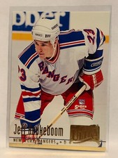 #136 Jeff Beukeboom New York Rangers 1994-95 Fleer Ultra Hockey Card