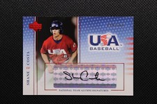 2004 USA Baseball National Team Alumni Signatures Black Ink Shane Costa Auto