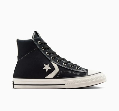 Converse Star Player 76 High-Top Freizeitschuhe Schwarz
