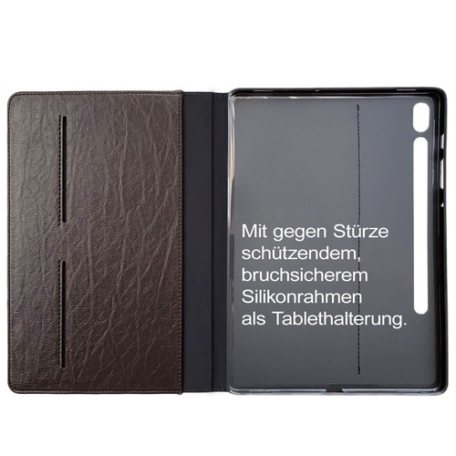 Smart Case Leder Samsung Galaxy Tab S10 Ultra Schutzhülle Stand Tablet Cover - Bild 12 von 12