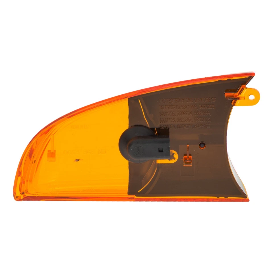 Lente de seta espelho esquerdo do motorista âmbar 02-06 Chevrolet GMC 88944063 FABRICANTE DE EQUIPAMENTO ORIGINAL NOVA - Imagem 4 de 4