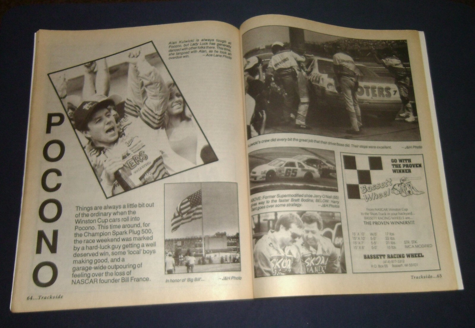 1992 Trackside Magazine June 26th - July 9th  Issue