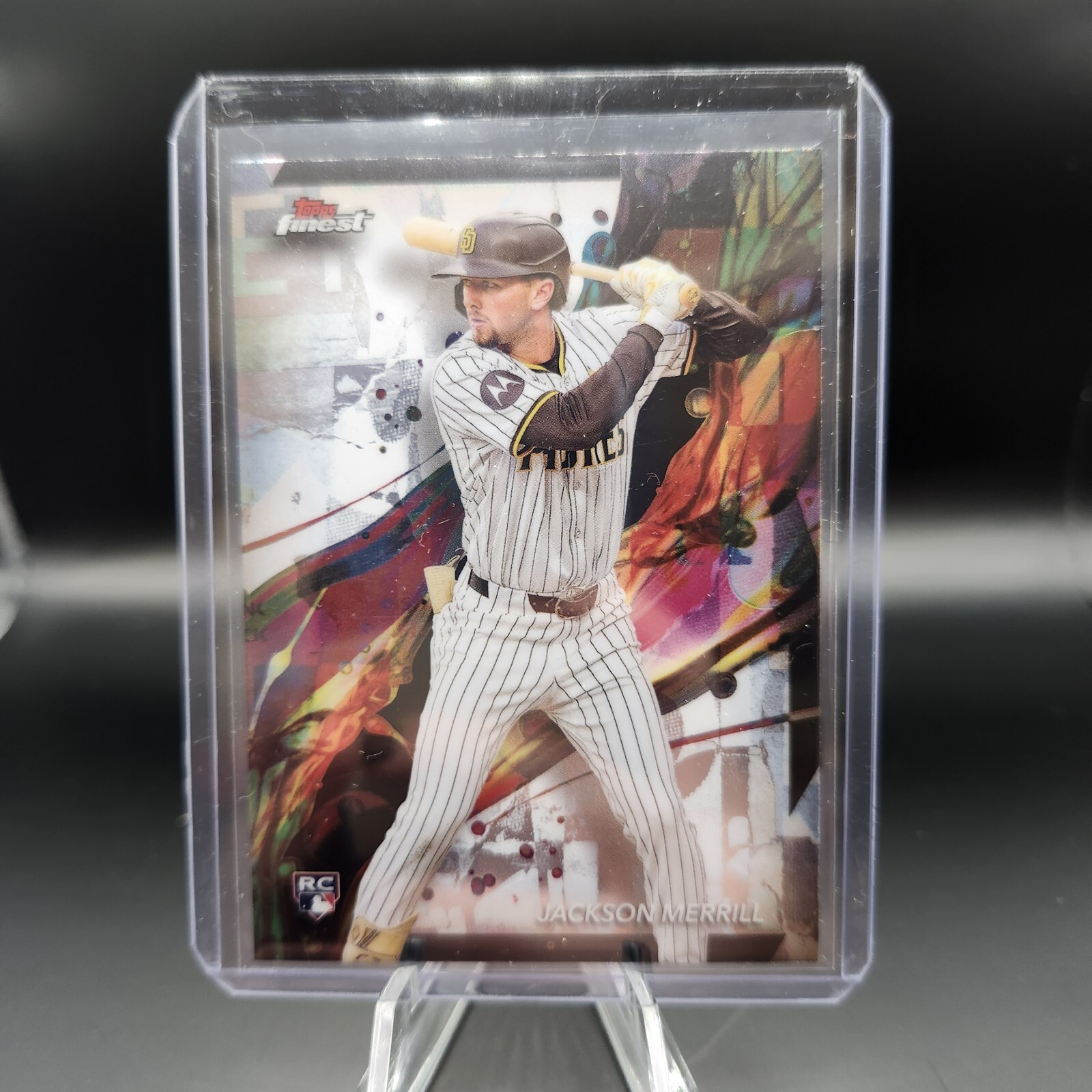 2024 Topps Finest - Common #96 Jackson Merrill (RC)