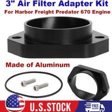 3 Air Filter Adapter Cold Air Intake Kit For ...