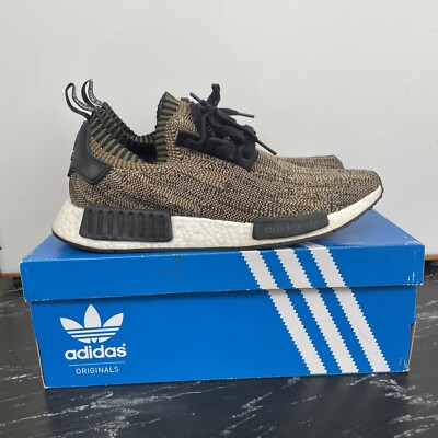 Nmd R1 Primeknit Og Adidas NMD R1 PK OG Glitch Camo Olive Green Us - Main Image