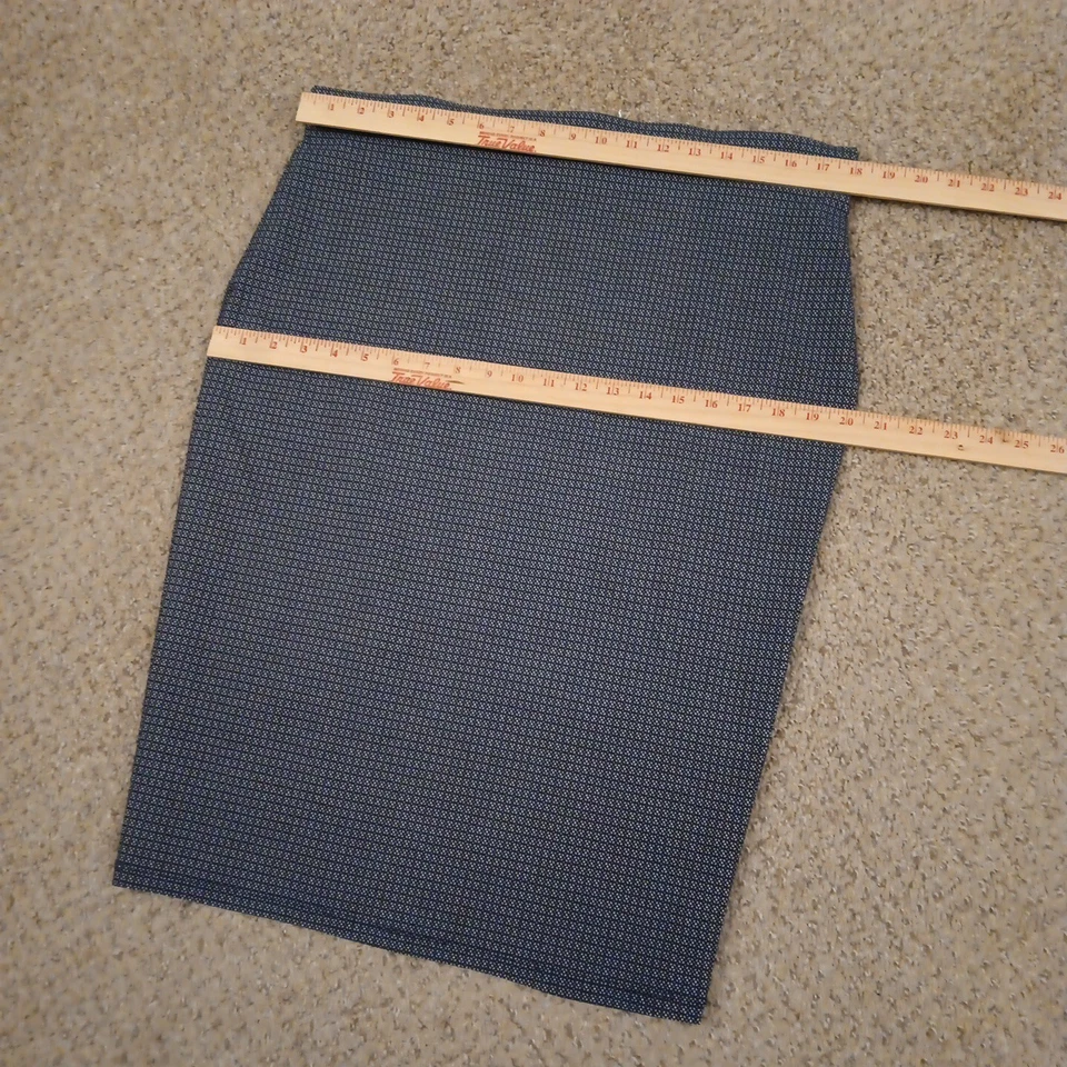 Falda Courtenay XL Negra Geométrica Midi Pull On Cintura Elástica Foto 2 de 4