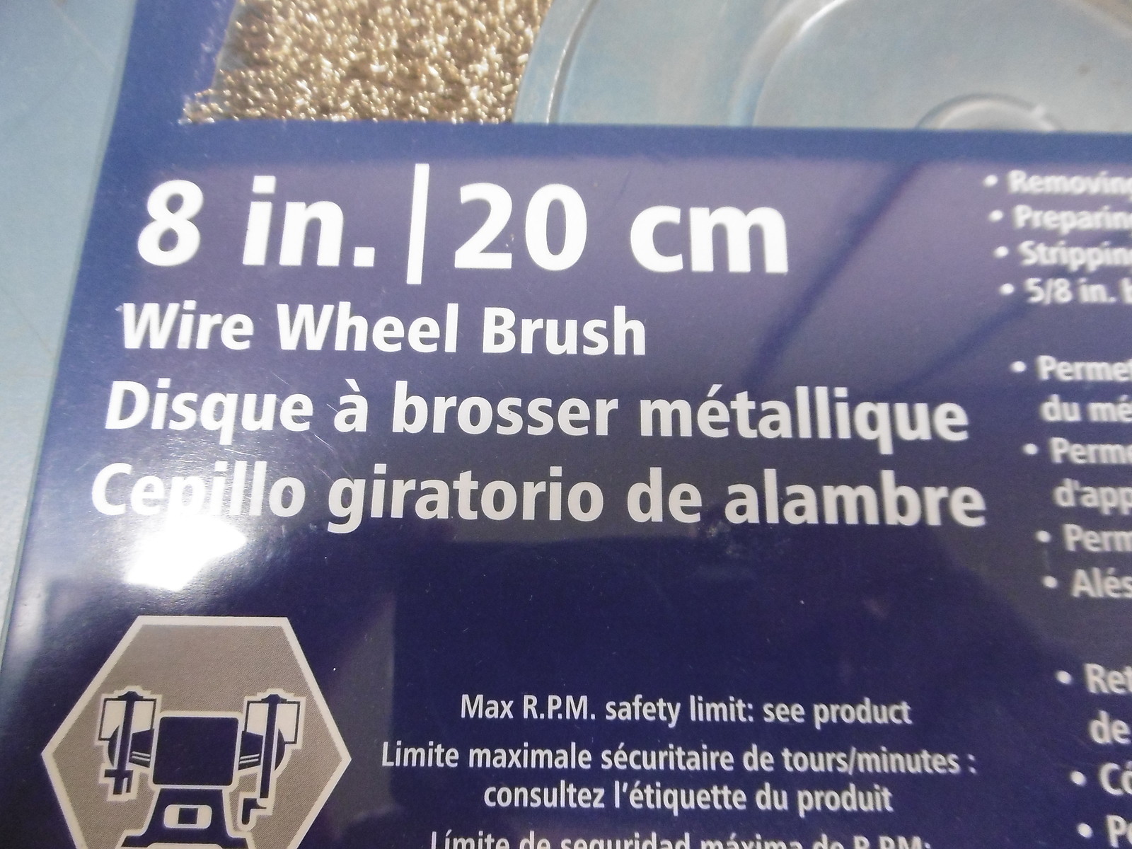 Kobalt 0323611 8" Inch Wire Wheel Brush eBay