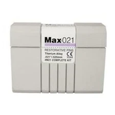 Coltene Whaledent M-21 Max Restorative Pins Titanium Alloy Kit .021" 20/Pk