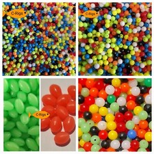 C-Rigs Sea Fishing Beads 5mmx3.5, 5mm, 6mm & 8mm