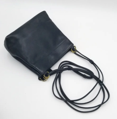 Coach Vintage Black 337 Leather Crossbody | eBay