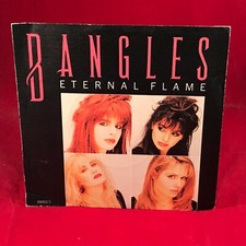 THE BANGLES Eternal Flame 1989 UK 7" Vinyl Single CBS record original A