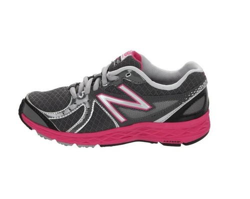 New Balance 790 Lace-Up Running Shoe KJ790GPG Grey/Pink,4.5 M US Little/Big Kid - Picture 6 of 6