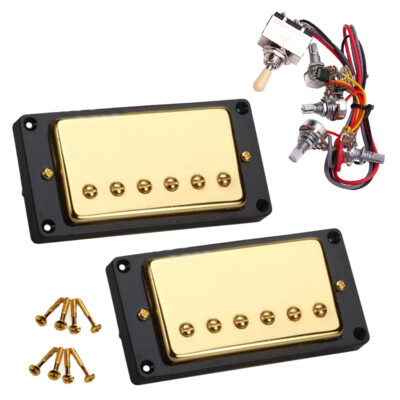 Wiring   Humbucker Pickup Set Sealed Für LP   E Gitarre