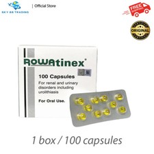 NEW Rowatinex 100 Capsules for Renal Urinary Disorder EXP Dec 2026 - FREE SHIP