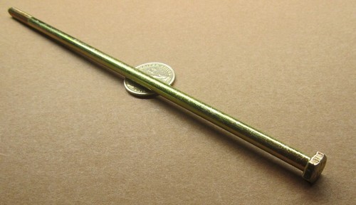 Cap Screw Bolt, PT, GRADE 8 Yellow Zinc Chromate 1/4"-20 x 9.0" Length, 2 Pcs - Picture 9 of 15