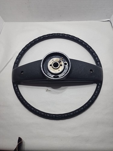 Fabricante de fabricante de equipos originales Chevy 1971-1977 tapa bocina botón barra central negra - Imagen 7 de 11