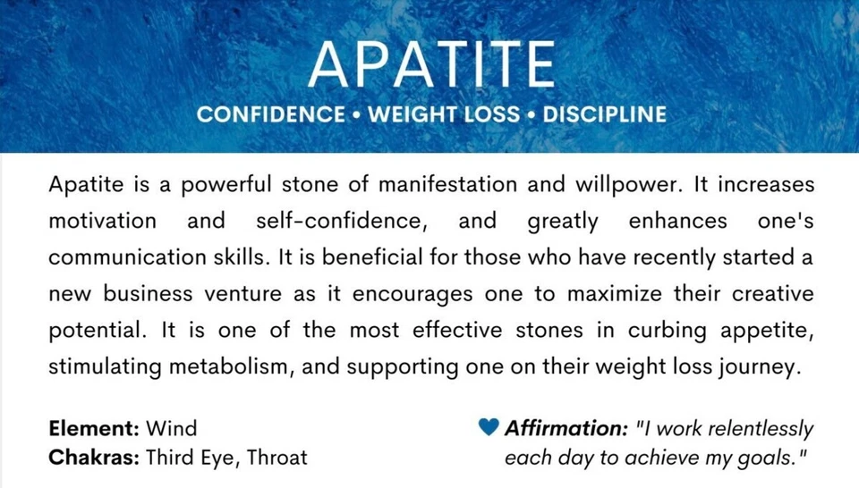 Wholesale 5 Pcs Natural Apatite 6mm 6.5" Crystal Healing Stretch Bracelet - Image 2 of 4