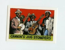 #TN19071 CANNON'S JUG STOMPERS Music Heroes R. Crumb Card