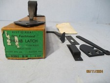 Thumb Gate Latch Hardware for Wooden Fence Heavy Duty, Self Closing Door Latches