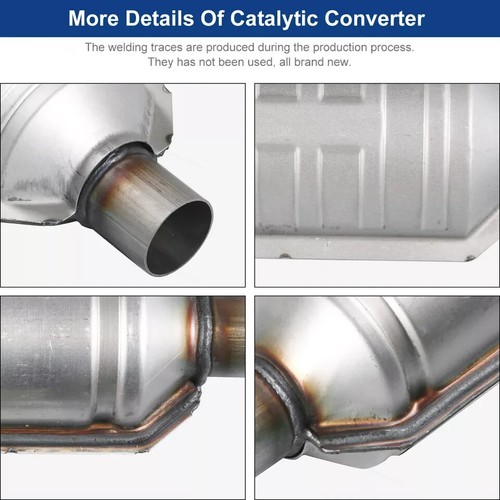 For All Chevrolet Catalytic Converter 2.25" High Quality Steel Easy To Install - Bild 5 von 11