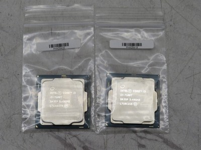 2x Intel Core i3-7100T @3.4GHz SR35P Dual Core Socket LGA1151 CPU Processor