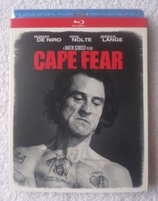 Cape Fear Blu-ray, 1991 with rare slipcover Robert De Niro almost gone 