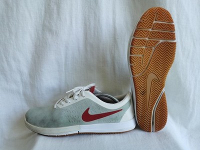 Nike SB Free Nano Sneaker EU 42,5 US 9 Skateboard weiß-grau-rot 724941-166