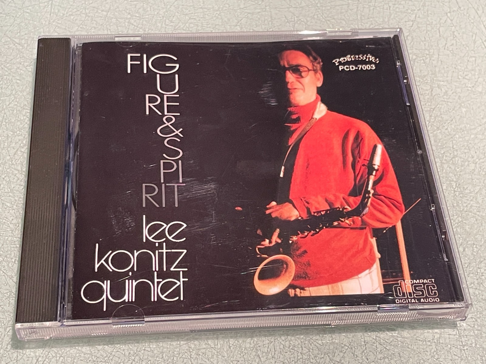 Lee Konitz Quintet - Figure and Spirit - CD Album - 1990 Progressive Records NEW