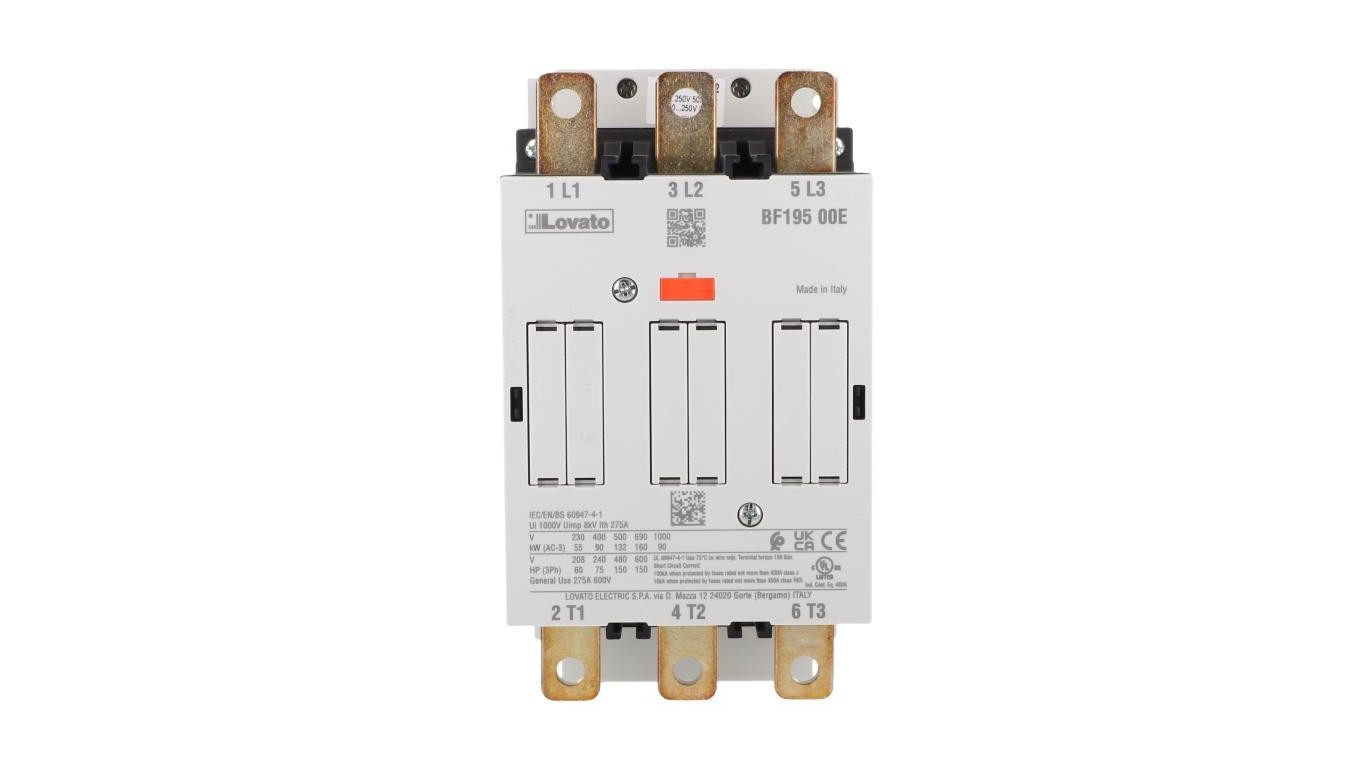 Power Contactors 3P 195A in AC3 Coil Contactors BF BF19500E230