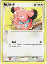 Snubbull 74/115 Common Unseen Forces Pokemon Lightly Played