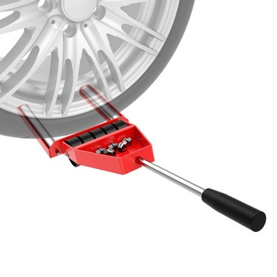 Pro Tire Lifter Cart - Pre-Assembled Wheel Dolly for Cars/SUVs/Trucks, Dual S...