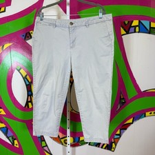 Faded Glory, Grey Capris. Size 16. In good used condition
