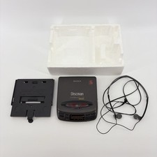 VTG Working Sony Discman D-202 CD Compact Disc Player Japan 1991 - Tested Read D