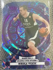 Nikola Vujcic 2023-24 Panini Crown Royale Euroleague #9 Test of Time Purple #/25