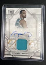 2023-24 Topps Royalty - Relic Signatures Amari Bailey, Amari Bailey #RA-AB...