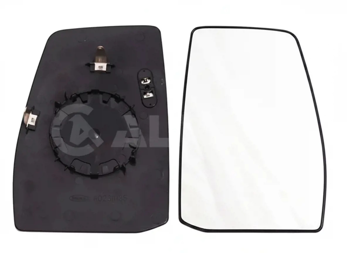 Mirror insert glass Right Heatable 6432381 ALKAR for FORD