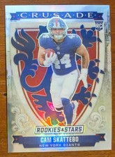 2025 Panini Rookies & Stars - Crusade Cam Skattebo #21 Silver (RC)
