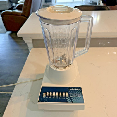 Vintage Hamilton Beach 7 Speed Blendmaster Model 57199  Blender Tested & Working