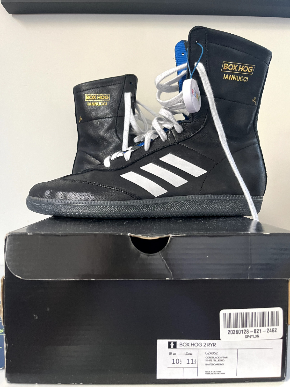 *RARE* Gino Iannucci Adidas Box Hog 2 RYR 10.5