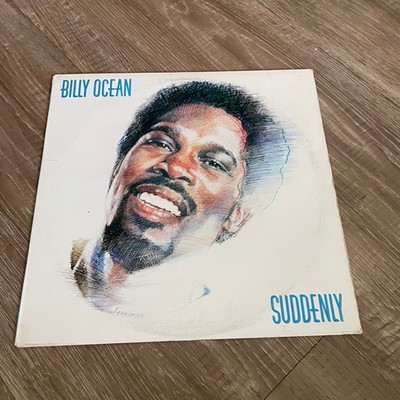 Billy Ocean Suddenly Vinyl LP 12'' Black 1984 R&B Soul Caribbean Queen JL 8-8213