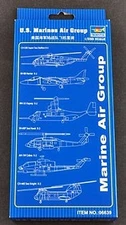 Trumpeter US Marines Air Group Aircraft/Heli Set - Plastic Model Ship Kit