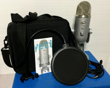 BLUE YETI LE PROFESSIONAL 988-000103 USB SILVER MICROPHONE