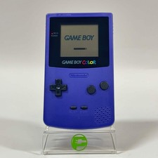 Nintendo GameBoy Color Handheld Game Console Only CGB-001 Grape