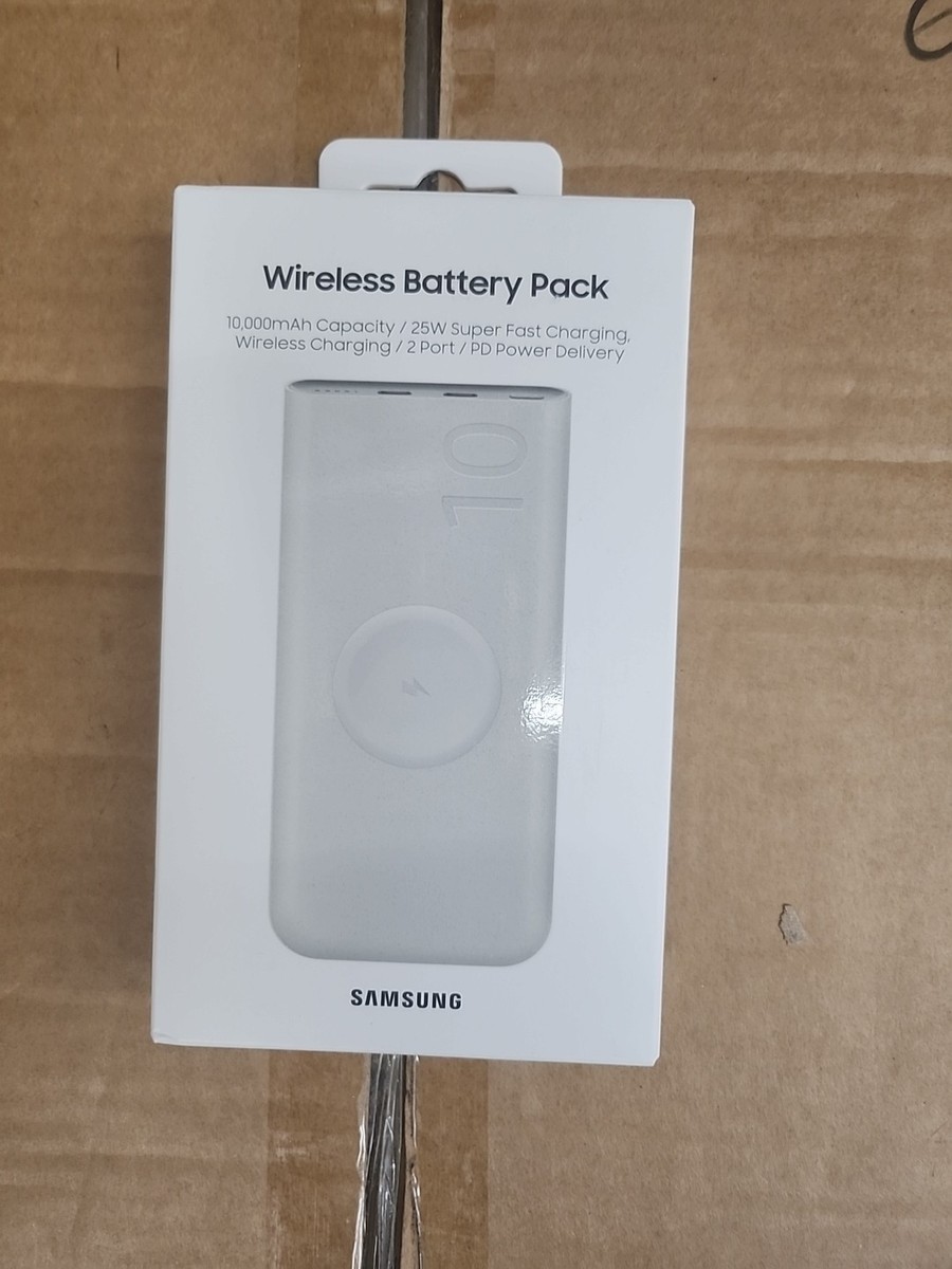 Samsung 25W Wireless Super FAST charging 2 x USB-C Port PD 10000mAh Slim  Power B | eBay