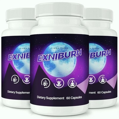 Exniburn Capsules, Advanced Fat Burner & Weight Loss Supplement - (3 pack)