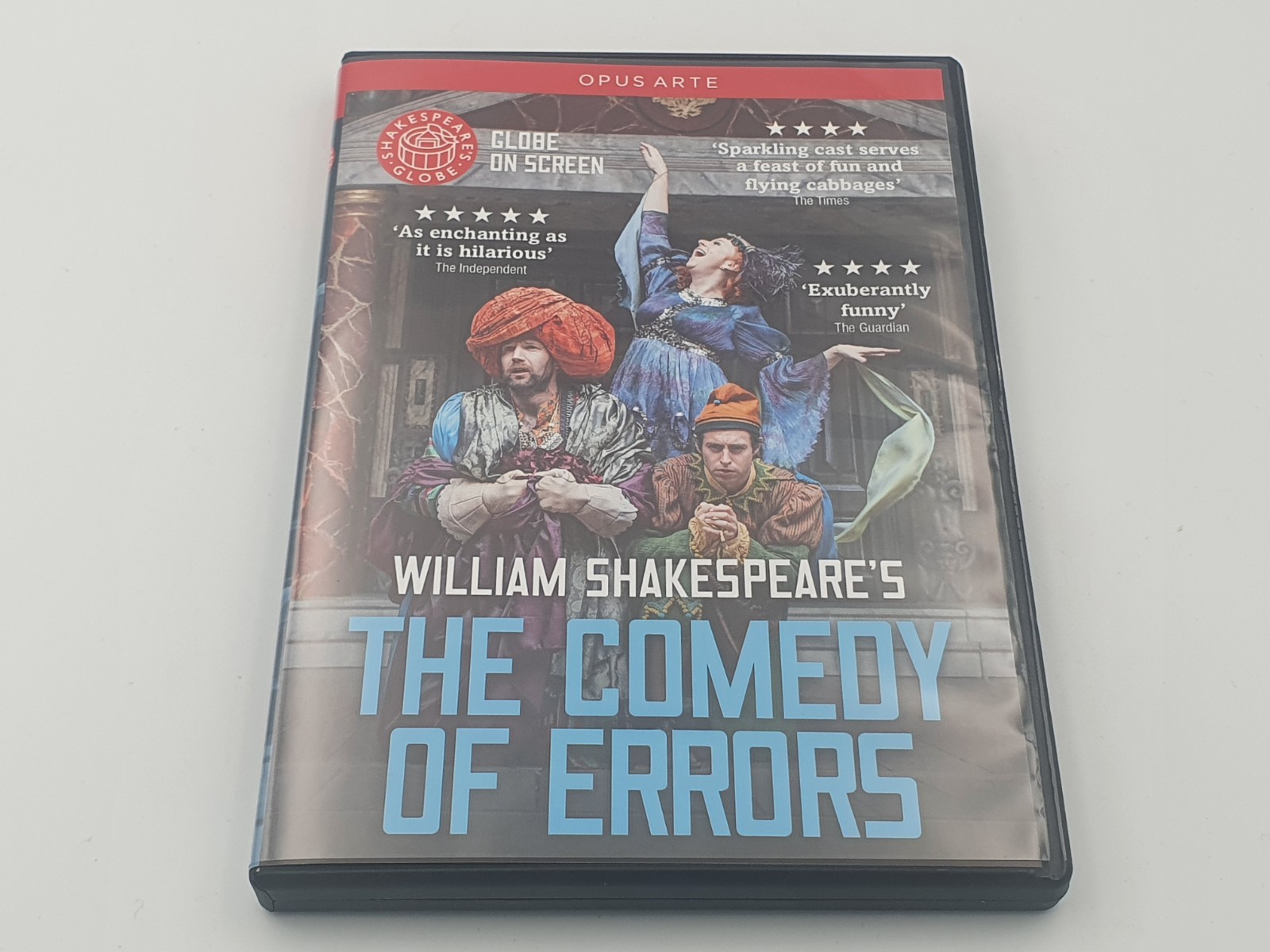 The Comedy Of Errors Dvd Opus Arte Shakespeare's Globe